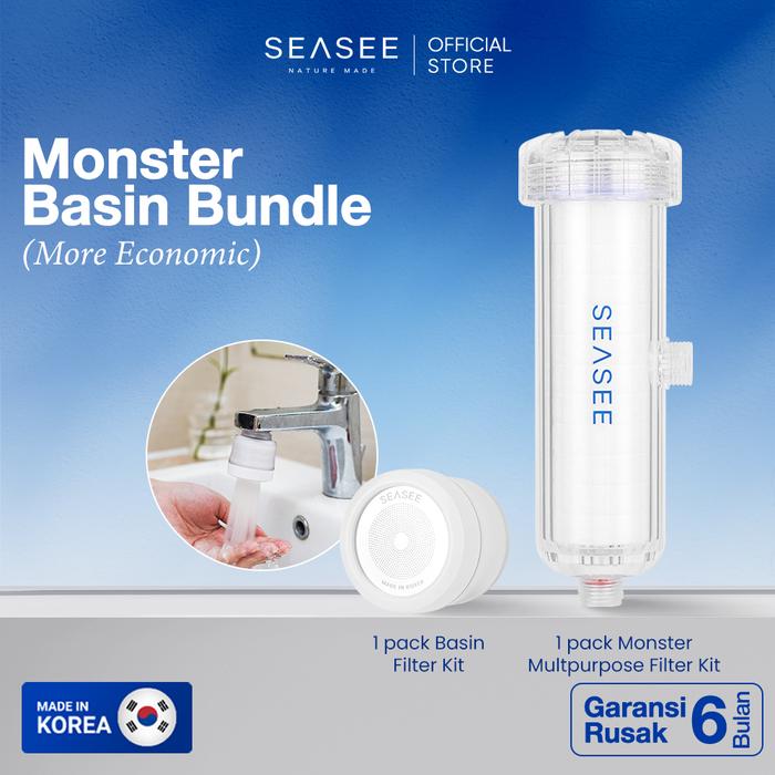 Gambar [Buy 2 Get 10% Off] Monster Basin Bundle (More Economic) dari SEASEE Indonesia Kota Administrasi Jakarta Utara Tokopedia