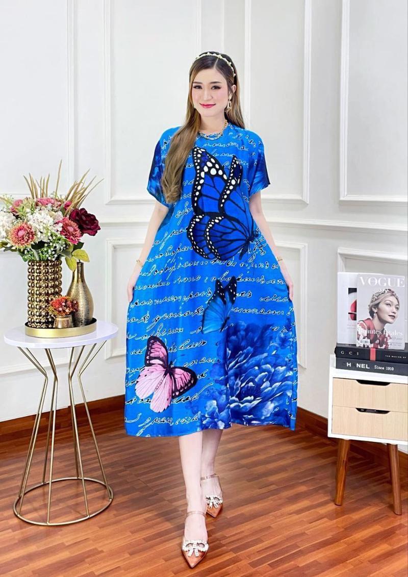 Product Introduction of Paket Hemat 100 RB 3 Pcs Daster Busui Motif Kupu Dress Murah Casual Wanita 10