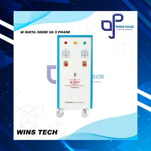 STABILIZER LISTRIK M-SHITA/MATSUSHITA 30000 VA / 30 KVA 3 PHASE ORIGINAL