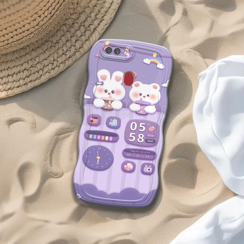 Product Introduction of Case Gelombang Oppo A5S / A12 / A11K / A7 / F9 Motif Aesthetic Bahan Softcase silicon Lentur - Skin / Casing Handpone - Cesing Gelombang - Gelombang Case -Aksesoris Ponsel - Fashion Case - Vrial - Terlaris Cover Handphone Hardcase 2