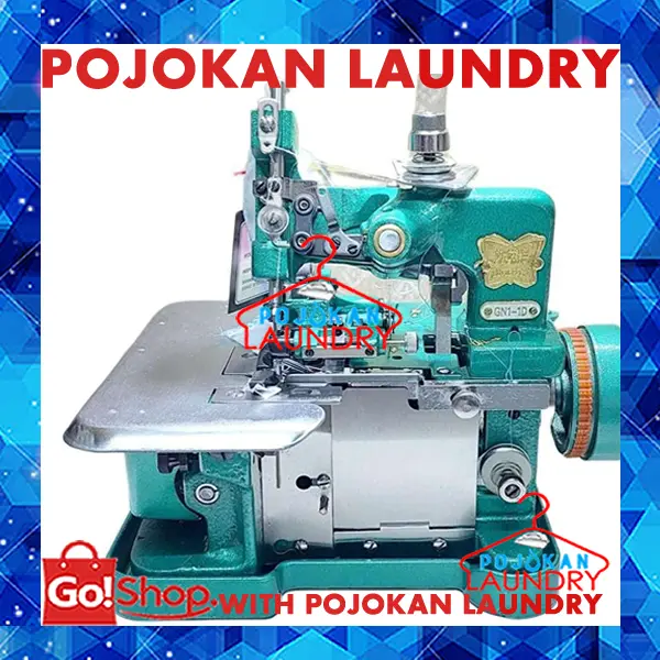 Obras BUTTERFLY GN1-1D/Mesin Jahit Obras 3 Benang BUTTERFLY GN1-1D/GN 1-1D