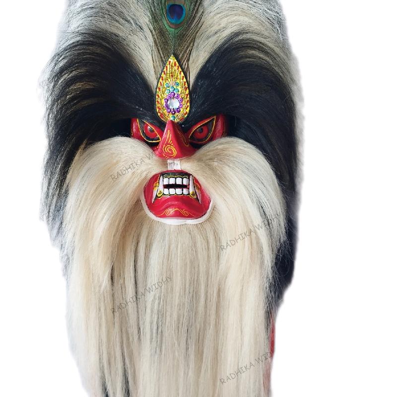 topeng ganong alusan rambut panjang cocok buat dewasa dan buat pentas seni Topi 1