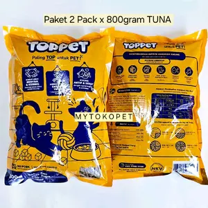 TOPPET 2 Pack Makanan Kucing Dewasa