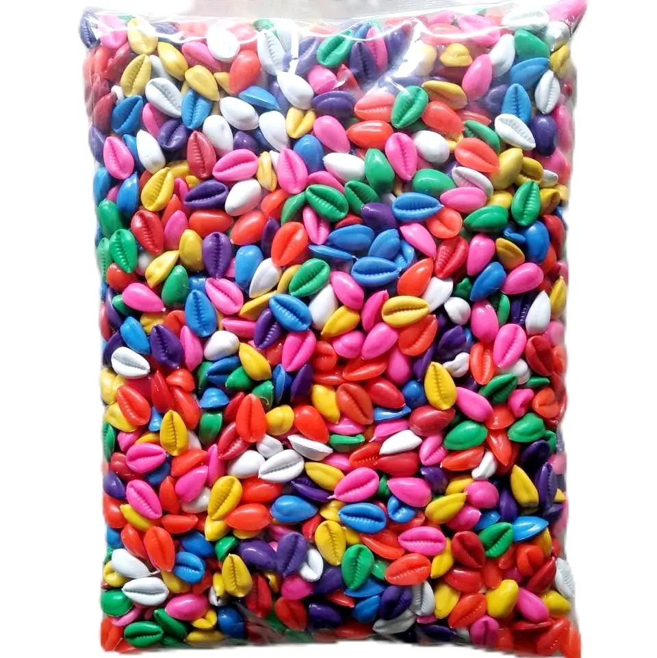 Grosir 1 Kg Biji Congklak Warna - warni Untuk Mainan Anak