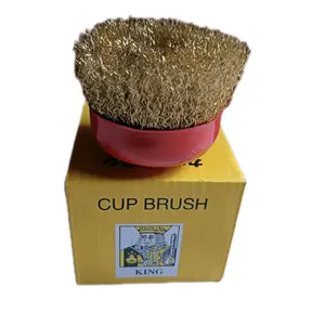 Sikat gerinda mangkok cup brush sikat gerinda Kuning