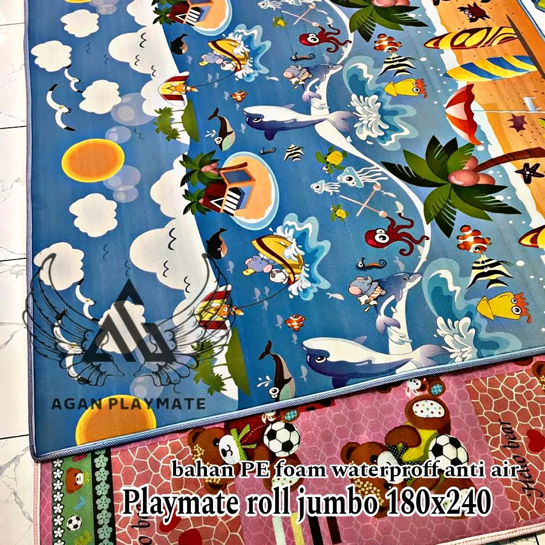 Playmate roll jumbo 180x240 tikar alas duduk PE foam
