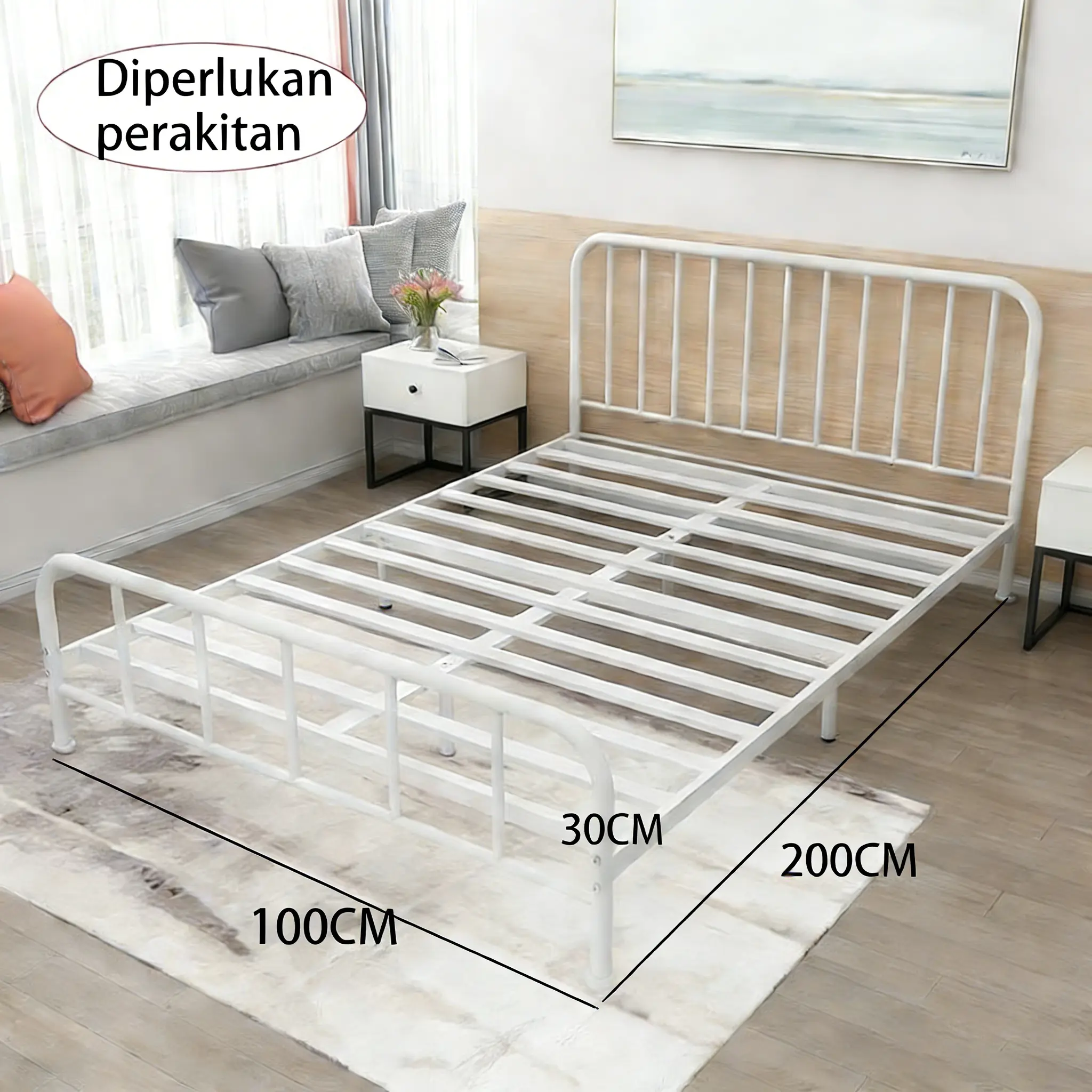 WHITE-100X200X30CM (up)