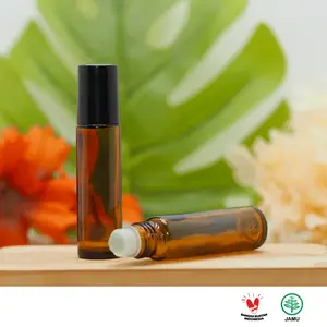 10ml Botol Roll On Amber Kaca Aromaterapi Essential Oil