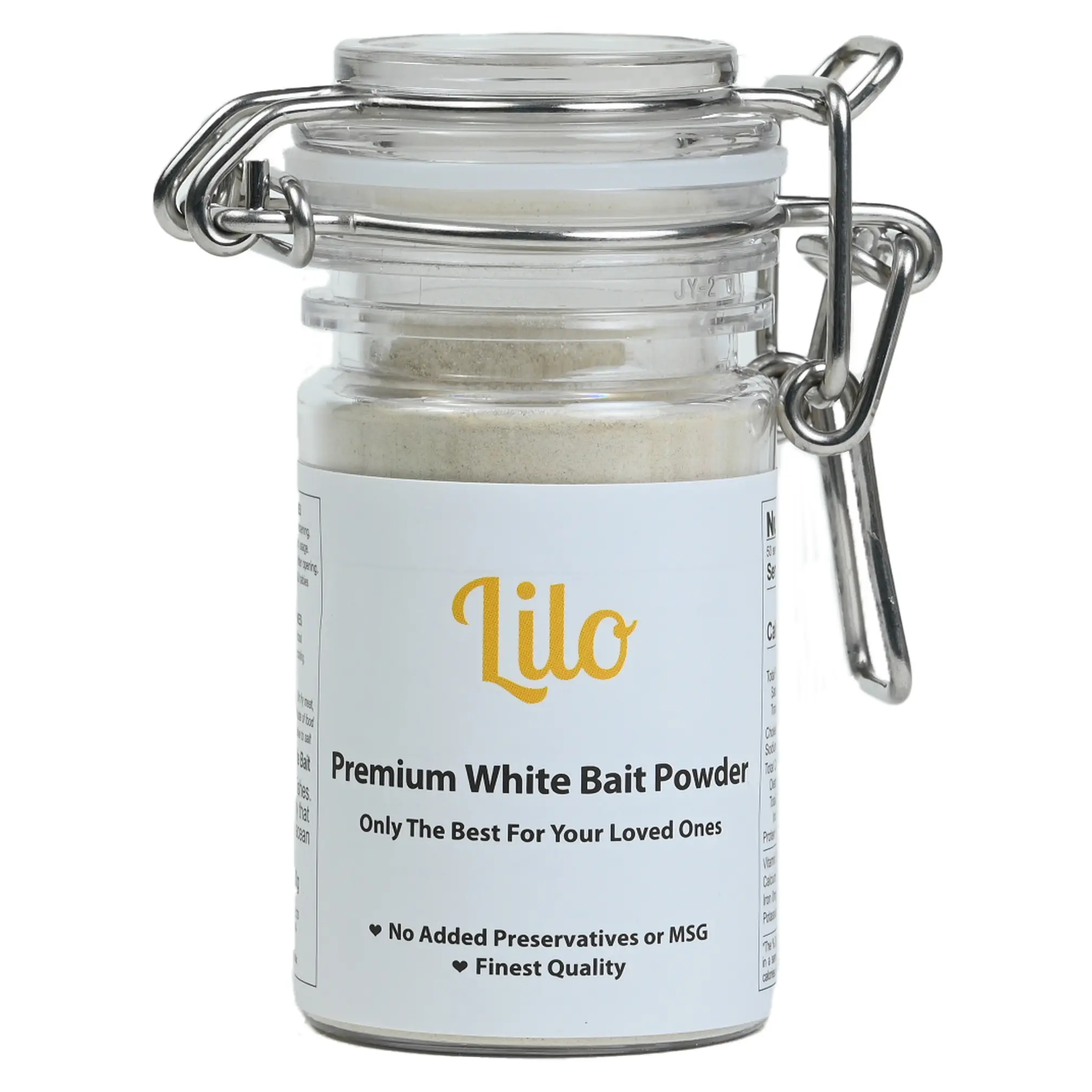 Lilo Premium White Bait Powder 50g Bottle