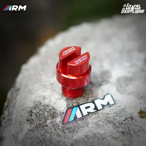 ARM Tutup Oli Full CNC Universal - Engine Oil  Cap - Yamaha Honda Nmax, Aerox, Vario, Beat, Scoopy, Lexi, Cbr, DLL Motorcycle