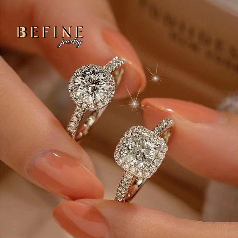 Round bag, square bag, 1CT women's open ring 1