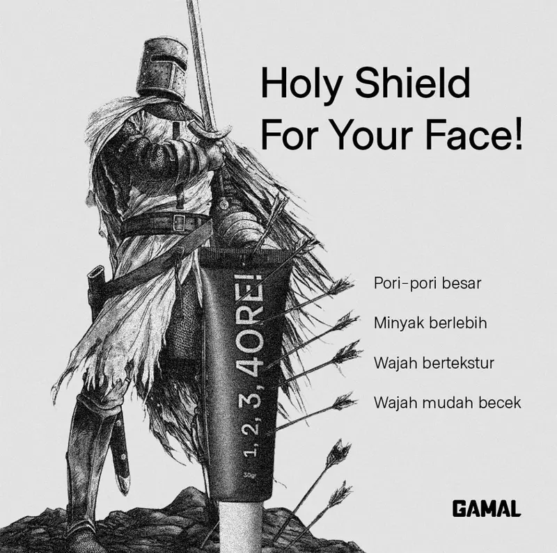 GAMAL | 1,2,3,4ORE! Mattifying Pore Primer | 30gr | Menyamarkan Pori-Pori dan Menahan Minyak Wajah | Poreless & Oil Control 6
