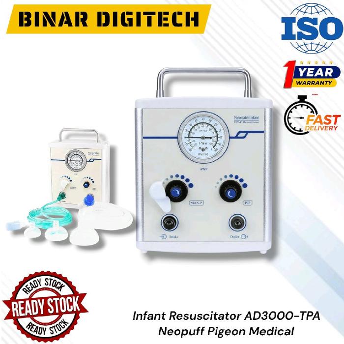 Jual Infant Resuscitator AD3000-TPA Neopuff Pigeon Medical T-Piece ...