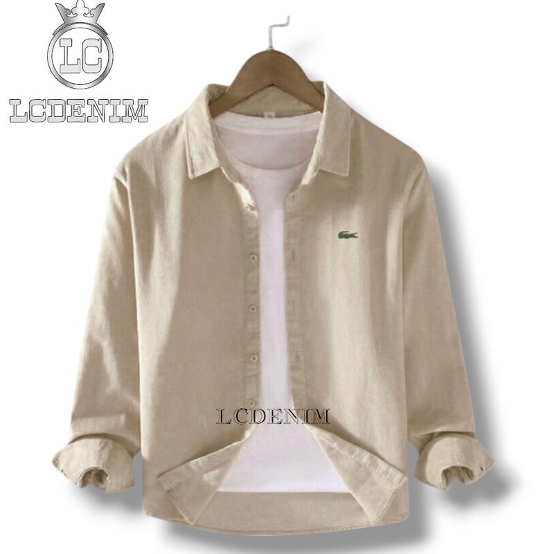 KEMEJA POLOS LENGAN PANJANG PRIA KEMEJA SLIMFIT PRIA KEMEJA KERAH Nyaman kemeja la  cost yang elegan  kemeja ini cocok dipakai dalam berbagai kesempatan. Formal Lembut  Kombinasi Putih Casual Katun 4