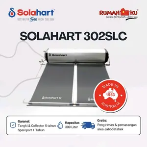 SOLAHART SOLAR WATER HEATER 300 LITER - 302SLc Direct System pemanas air tenaga matahari