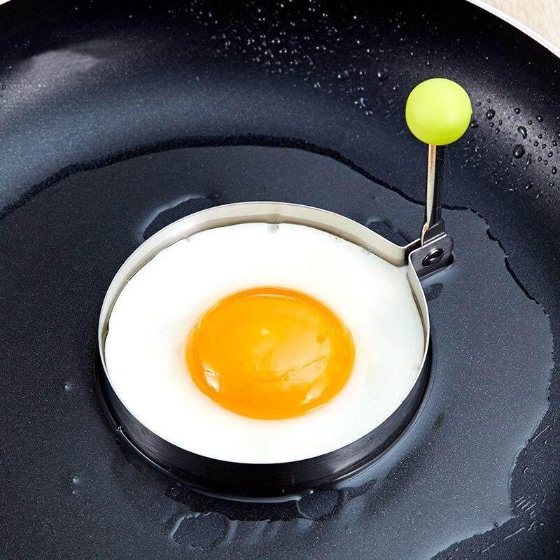 5Pcs Stainless Steel Fried Egg Mold Star Flower Round Heart Shaped Frying Egg Pancake Rings 6