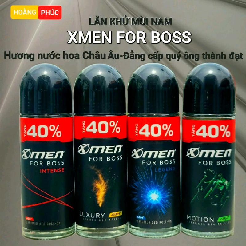 [Tăng dung tích] Lăn khử mùi Xmen For Boss 70ml và 60ml,hương nước hoa nam tính đẳng cấp quý ông.