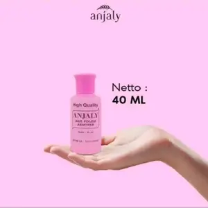Anjaly Aseton Pembersih Kuku Penghilang Kutek 40ml 60ml