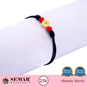 Gelang Emas Tali Money Coin Gold 23K Semar Nusantara