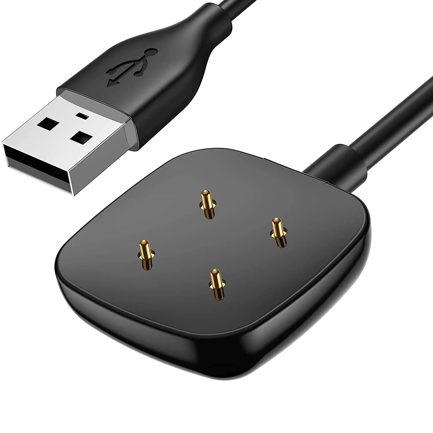 USB Charging Cable for Fitbit Fitness Tracker Series Charger(Alta, ionic, Charge2, Charge 3/4, Charge 5/6, Luxe, Versa/Versa2/Versa3/Versa4, Sense, Sense 2)