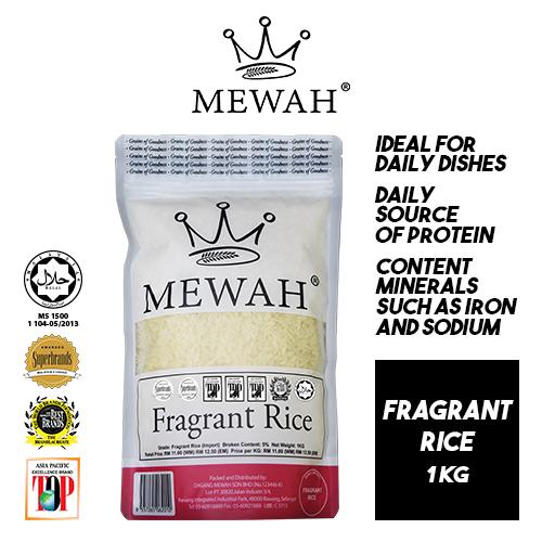 MEWAH Fragrant Rice 1Kg / Beras Wangi MEWAH 1Kg - TikTok Shop Malaysia
