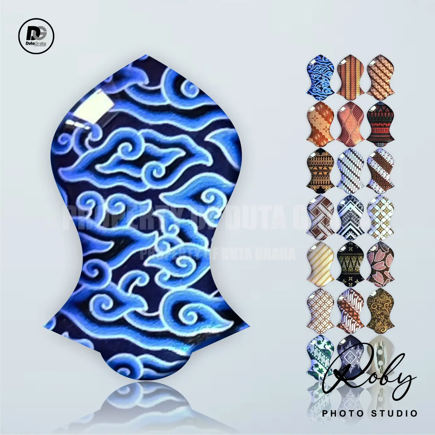 [TEROMPAH] BATIK TRADISIONAL INDONESIA Pin Bros Aksesoris Souvenir HIJAB MUSLIM MUSLIMAH