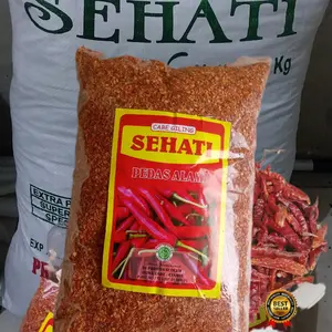1KG CABE RAWIT BUBUK KASAR SUPER PEDAS PROMO MURAH COCOK UNTUK BUMBU DLL Cabai Merah Spices Masakan
