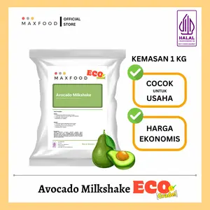MAXFOOD - [ECO] Avocado Milkshake Powder Drink  / Minuman Bubuk Rasa Alpukat Milkshake Ekonomis