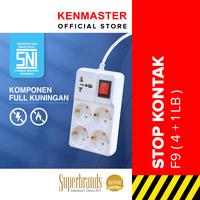 Gambar KENMASTER Stop Kontak F9 (4+1) / Stopkontak / Colokan Listrik - STKA102 - f9 (4+1) dari Kenmaster Official Store Kota Administrasi Jakarta Utara 1 Tokopedia
