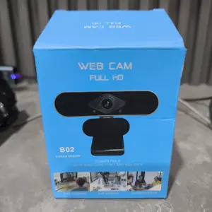 【COD】1080P Webcam Full Hd With Microphone Live Broadcast Video Meeting Camera Laptop Kamera PC
