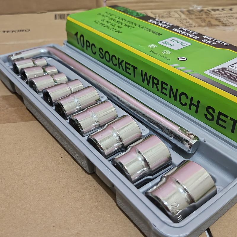 Kunci Shock Set Lengkap 10 Pcs KTP 8 - 24 Mm Kunci Shock Komplit Tekiro ...
