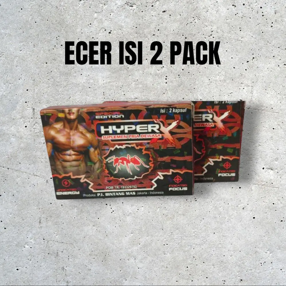 HIP-ERX ecer 2 sachet (4btr) Minuman instan bubuk berenergy - kunyit+madu+susu - energy drink