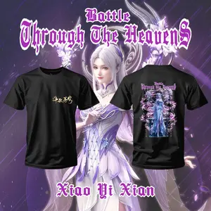 XIAOXIAO - Kaos Xiao Yi Xian Battle Through The Heavens Cotton Combed 24s Baju Donghua Kaos Donghua Kaos Distro Terbaru Pria Wanita Unisex Kaos Anime Kaos Murah