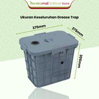 Gambar Grease Trap Plastik Perangkap Minyak Lemak Dapur Rumah Usaha Kuliner Kitchen Sink MUTU - OWS-323PM dari horekamall Kota Administrasi Jakarta Barat 4 Tokopedia