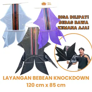 ￼Layangan Bebean 1.2 meter x 85 cm - Layangan Bebean Knockdown - Layangan Bali - Layangan Plastik - Layangan Bebean Bongkar Pasang - Layangan Kerajinan Bali