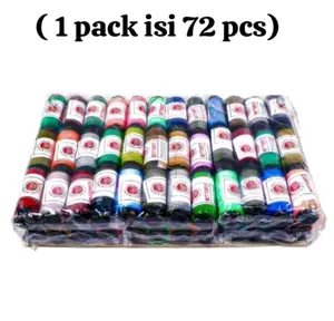 {GROSIR 1 PACK ISI 6 LUSIN / 72 PCS } BENANG JAHIT / BENANG BAJU / BENANG Polyester / Benang WARNA