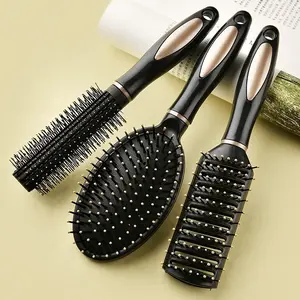 Sisir Rambut Wanita Anti Kusut Pijat Kepala Hair Comb Hitam