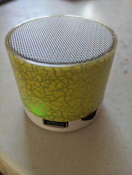 Product Review of [Cutie stationery ]  Colorful LED Light Mini Portable Bluetooth Speaker Support USB AUX TF Card Speaker Mini Berlampu LED Bluetooth Speaker from j**8 0