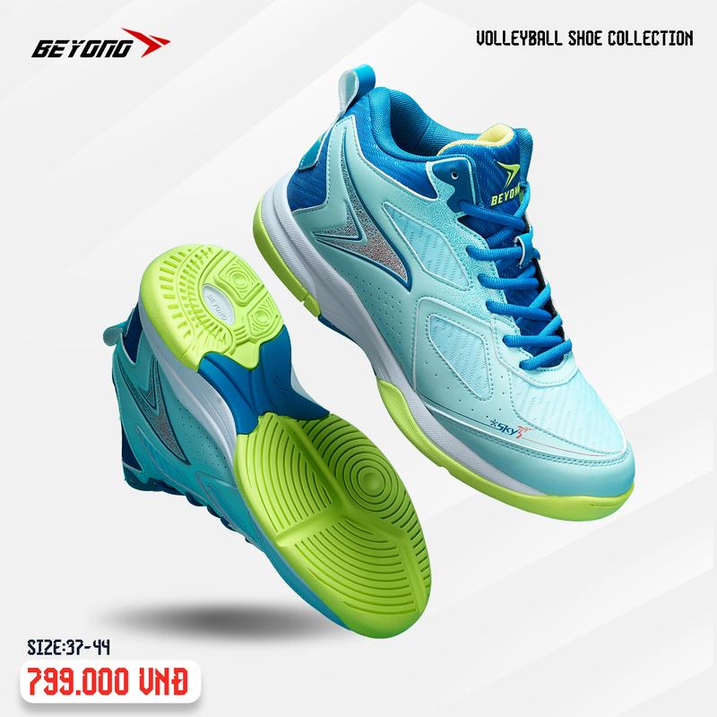  Giày Bóng Chuyền Beyono Sky III | Giày Bóng Chuyền Cày Sân Bê Tông Êm Chân Bám Sàn Tốt 