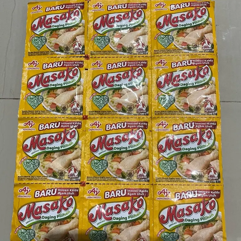 Masako Ayam + Sapi - 72 Sachet 6 renceng - Instan Msg Kaldu Masakan 3