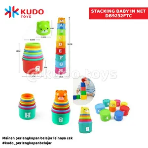 MAINAN ANAK STACKING CUPS UNTUK ANAK DB9232FTC