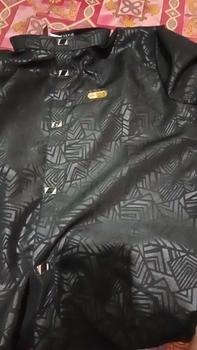 Product Review of KEMKO KEMEJA KOKO SULTAN ANAK USIA 1-12 TAHUN EMBOS PREMIUM MODEL TERBARU 2023 HITAM Motif Muslim Baju Nyaman from m**o 0
