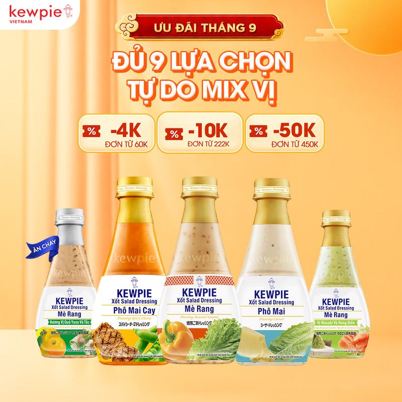 Xốt Salad Dressing Mè Rang Kewpie 210ml