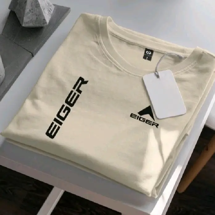 PROMO COD..! Kaos Distro Premium Lengan Pendek 1288 Kirka Tex Hitam Katun 30s Combed Pria Wanita T-shirt Baju Oblong  Unisex Premium Quality Katun Combed