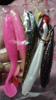 Product Review of Umpan SOFTLURE 8cm isi 6pcs 8cm Bonus Bkk 2/0 3pcs Lure +Propeller from 𝓜** 𝓜**𝓸 1