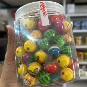 GUMMY BALL SOFT CANDY ASSORTED FLAVOUR 120 pcs Permen