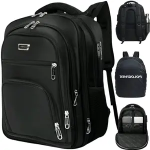 Tas Polo Gives 20 in Expandable Ransel New Backpack Key Lock Raincoat