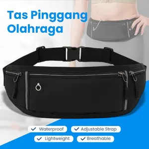 New arrival Tas Pinggang Olahraga Premium Waterproof Running Waist Bag - YT11