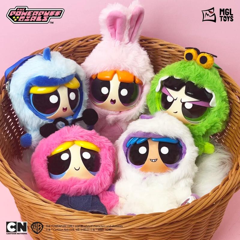  MGLS Powerpuff Girls Plush Party Doll Blind Box cry  baby Thú Nhồi Bông Thú Bông Toy Đồ Chơi 