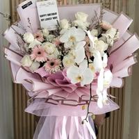 Gambar Buket Bunga Anggrek Premium Orchid Hand Bouquet Korean Style Wisuda Ulang Tahun Anniversary Gaby Bella Florist dari Gaby Bella Florist Kota Administrasi Jakarta Selatan 3 Tokopedia